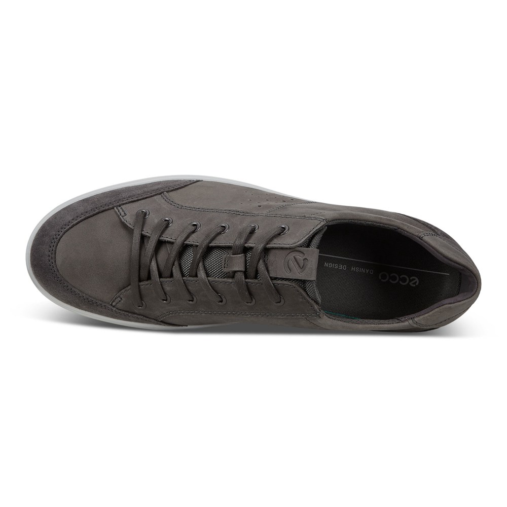 Tenis Hombre - ECCO Soft Classic - Grises Oscuro - UJK245968